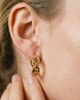 ARGENTO VIVO ARGENTO VIVO Mariner Link Huggie Hoop Earrings - 3