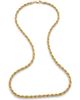 ARGENTO VIVO ARGENTO VIVO Men's Rope Chain Necklace - 1