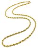ARGENTO VIVO ARGENTO VIVO Men's Rope Chain Necklace - 4