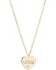 ARGENTO VIVO ARGENTO VIVO Mother-of-Pearl 'Mom' Pendant Necklace - 1