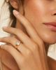 ARGENTO VIVO ARGENTO VIVO Oval Cubic Zirconia Bezel Ring - 2