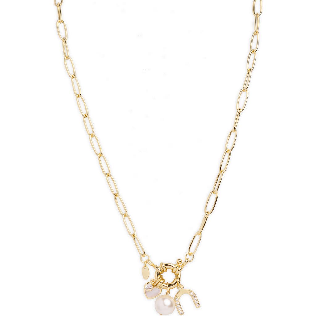 ARGENTO VIVO ARGENTO VIVO Paperclip Charm Necklace
