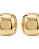ARGENTO VIVO ARGENTO VIVO Puffed Square Button Stud Earrings - 1
