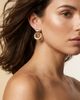 ARGENTO VIVO ARGENTO VIVO Ribbed Two-Tone Drop Earrings - 2