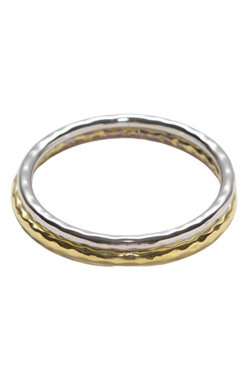 ARGENTO VIVO ARGENTO VIVO Set of 2 Hammered Bangles