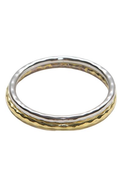 ARGENTO VIVO ARGENTO VIVO Set of 2 Hammered Bangles