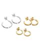 ARGENTO VIVO ARGENTO VIVO Set of 3 Huggie Hoop Earrings - 2