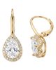 ARGENTO VIVO ARGENTO VIVO Teardrop Cubic Zirconia Drop Earrings - 1