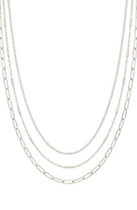 ARGENTO VIVO ARGENTO VIVO Triple Layer Chain Necklace