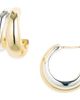 ARGENTO VIVO ARGENTO VIVO Two-Tone Double Hoop Earrings - 1