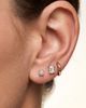 ARGENTO VIVO ARGENTO VIVO Victoria Set of 3 Cubic Zirconia Earrings - 2