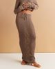 Aria Cove Aria Cove crochet knit low rise drawstring waist maxi beach skirt in soft brown - part of a set - 2