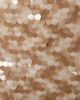 Aria Cove Aria Cove disc sequin mini skirt in neutral-White - 3