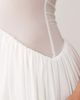 Aria Cove Aria Cove double layered slinky halterneck mesh insert detail mini dress in white - 2