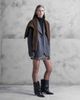 Aria Cove Aria Cove oversized wool look dropped shoulder blazer in charcoal-Gray - 2