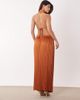 Aria Cove Aria Cove plisse ruffle waist detail maxi skirt in orange - part of a set - 3