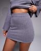 Aria Cove Aria Cove rib knit mini skirt in gray - part of a set - 2