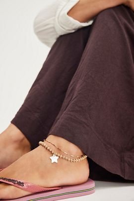 Ariana Ost Ariana Ost Iridessa Semiprecious Stone Anklet