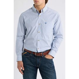 Ariat Ariat Pro Series Dayne Mini Stripe Performance Button Up Shirt