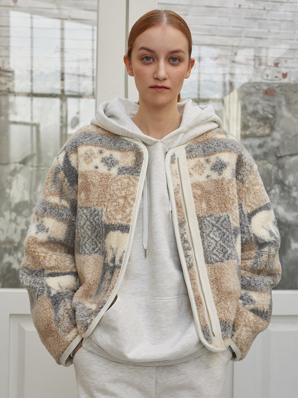 a.riff Crop Dumble Reversible Jumper_IV