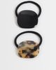 Arket ARKET 2 pack acetate hair ties in tortoiseshell-NEUTRAL - 1