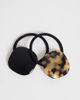 Arket ARKET 2 pack acetate hair ties in tortoiseshell-NEUTRAL - 2