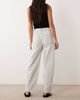 Arket ARKET Bloom barrel shaped jeans in off white - 2
