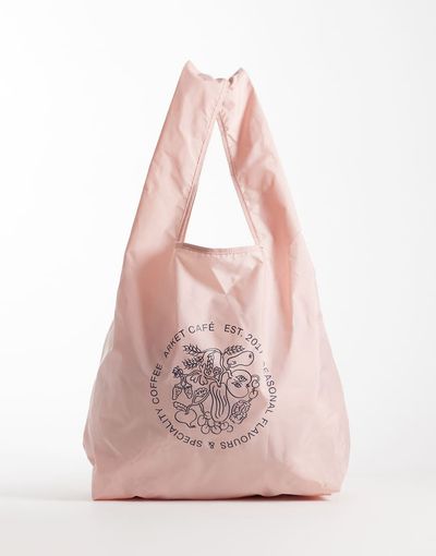 Arket ARKET Cafe tote bag in light pink