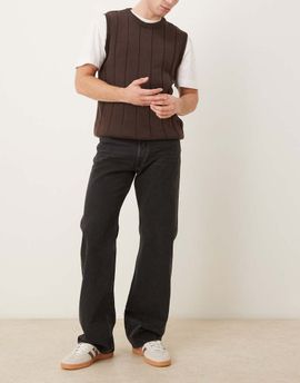 Arket ARKET Canyon bootcut jeans in black