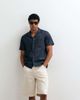 Arket ARKET carpenter denim shorts in off-white - 2