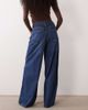 Arket ARKET Cedar high rise baggy jeans in mid wash blue - 2
