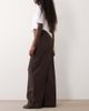 Arket ARKET Cedar high rise wide leg jeans in brown - 3