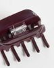 Arket ARKET claw clip in dark red - 2