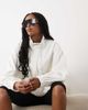 Arket ARKET cotton funnel neck utility jacket in white - 2