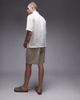 Arket ARKET cotton pull-on shorts in beige-Neutral - 3