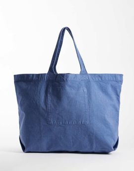 Arket ARKET cotton tote bag in blue
