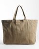 Arket ARKET cotton tote bag in dark beige-Neutral - 1
