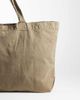 Arket ARKET cotton tote bag in dark beige-Neutral - 4