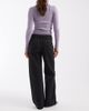 Arket ARKET Elm low rise wide leg jeans in black wash - 2