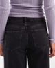 Arket ARKET Elm low rise wide leg jeans in black wash - 4