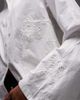 Arket ARKET embroidered shirt in off-white - 4