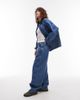 Arket ARKET Endive barrel leg jeans with seam details in light wash blue - 2