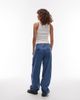 Arket ARKET Endive barrel leg jeans with seam details in light wash blue - 3