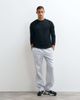 Arket ARKET gym crew neck sweatshirt in black - 2