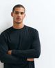 Arket ARKET gym crew neck sweatshirt in black - 4