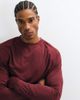 Arket ARKET gym crew neck sweatshirt in burgundy-Red - 2