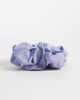 Arket ARKET hair scrunchie with white striped print in medium blue-Black - 2
