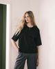 Arket ARKET heavyweight boxy t-shirt in black - 1