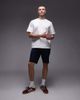 Arket ARKET heavyweight interlock jersey oversized t-shirt in white - 2