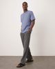 Arket ARKET heavyweight jersey T-shirt in blue - 2